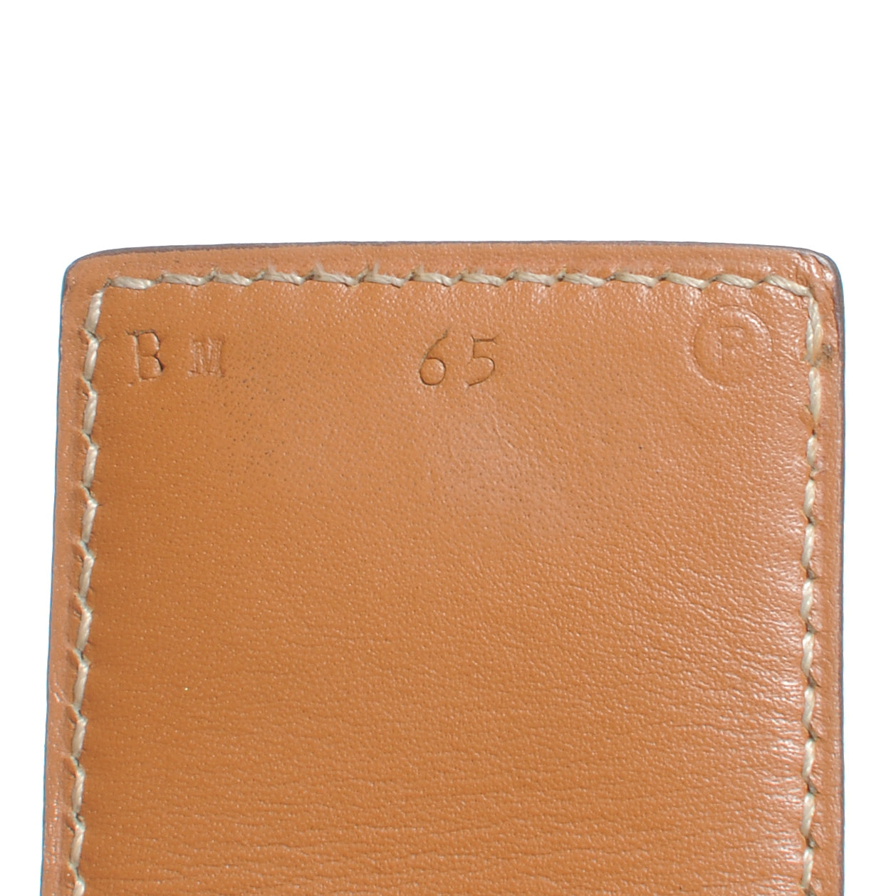 Hermes Courchevel Collier De Chien Belt Gold 65 7 of 7