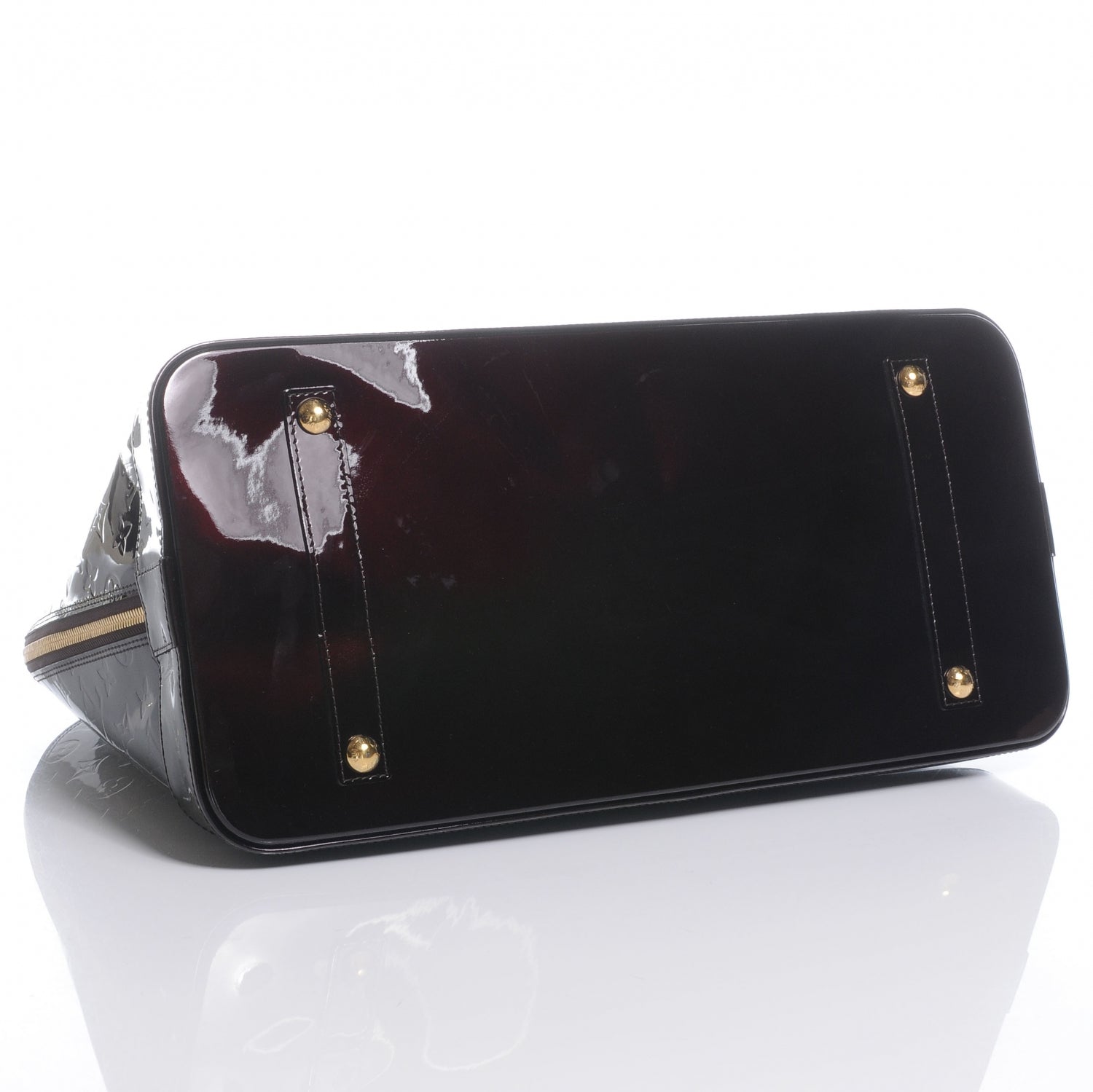 Louis Vuitton Vernis Alma GM XL Amarante 4 of 8