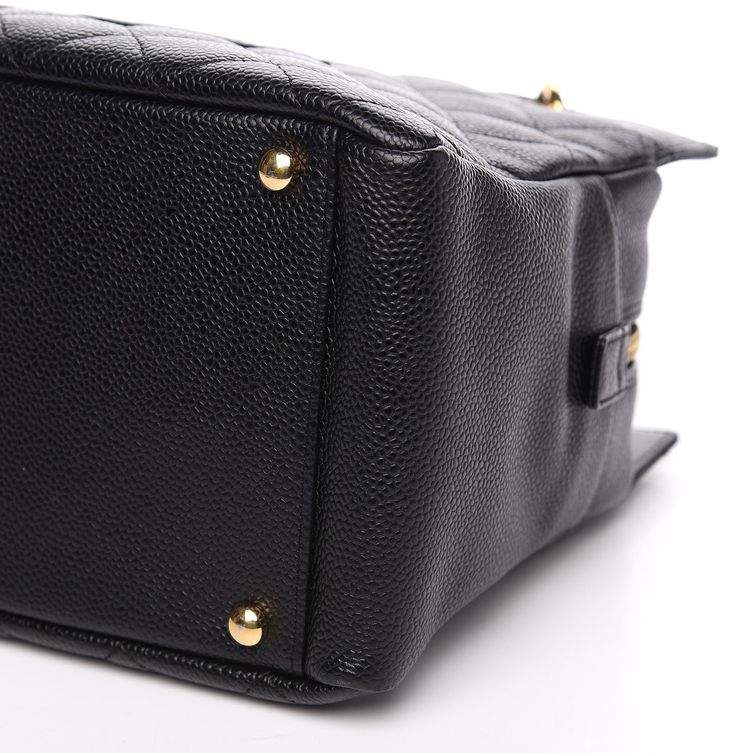 Chanel Caviar Quilted Petit Timeless Tote PTT Black 8 of 10