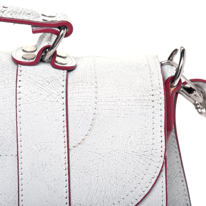 Proenza Schouler Crackle Calfskin PS1 Medium Satchel White 22 of 24