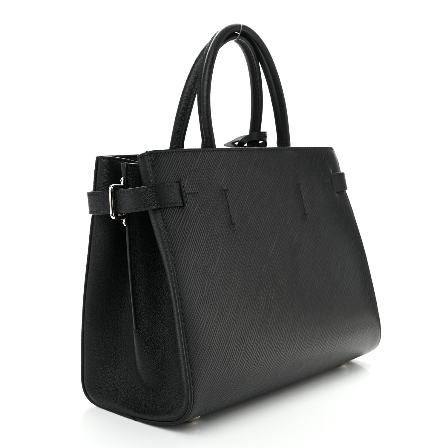 Louis Vuitton Epi Twist Tote Black 3 of 10