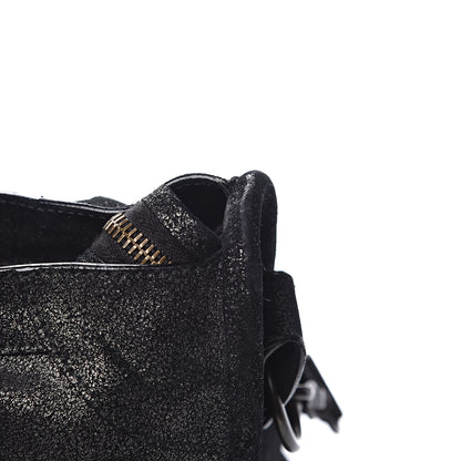 Balenciaga Metallic Craquele Classic Hardware City Black 14 of 14