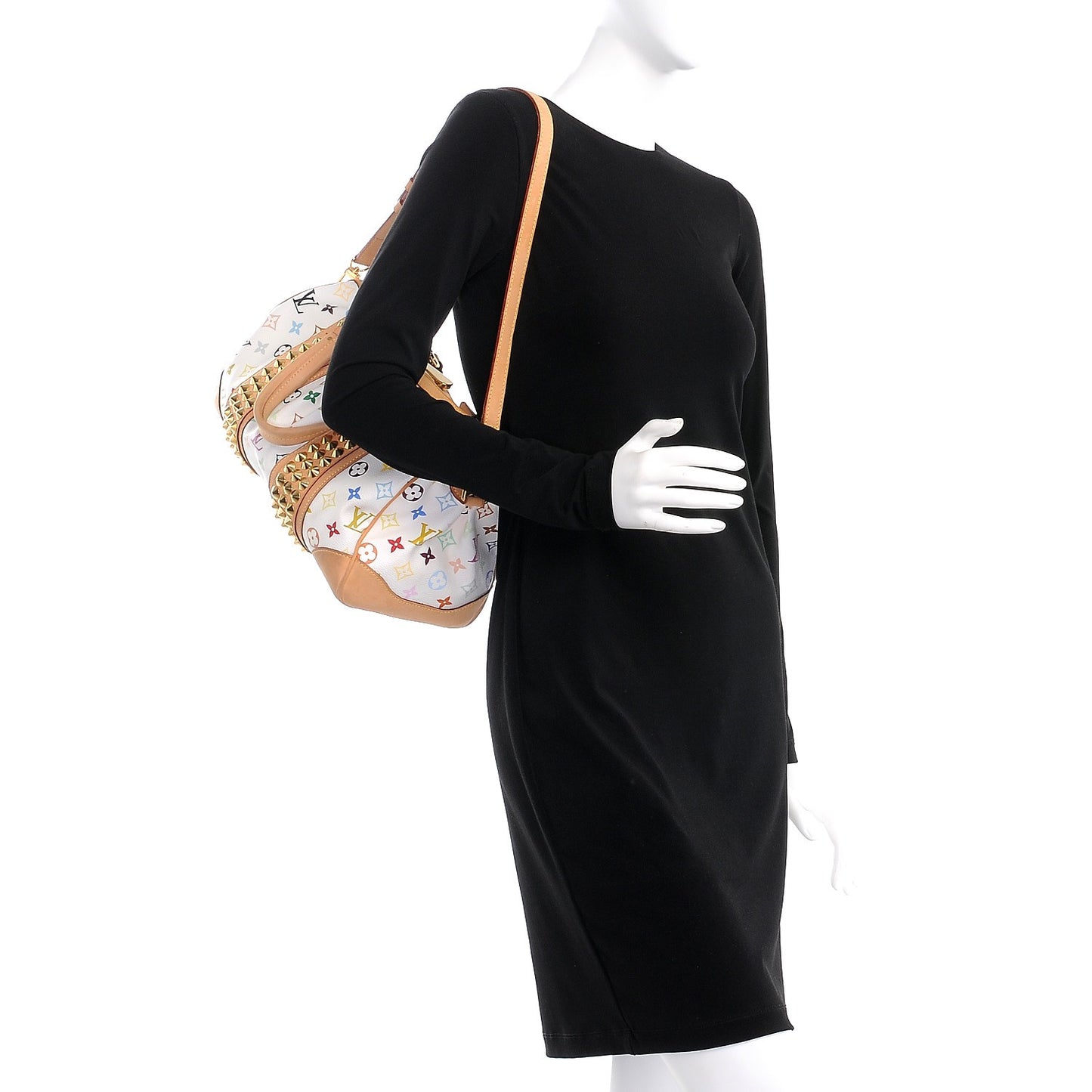 Monogram Multicolor Courtney MM White