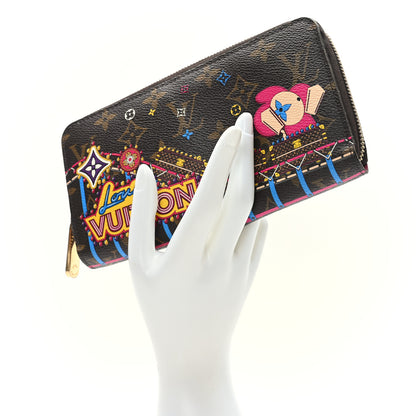 Louis Vuitton Monogram 2020 Christmas Animation Zippy Wallet Pivoine 2 of 6