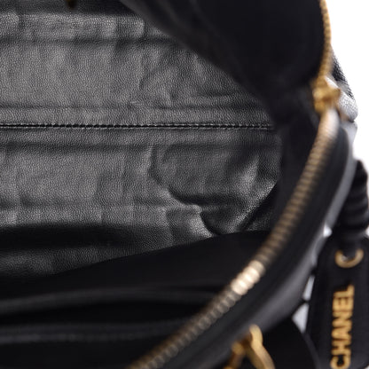 Chanel Caviar Flap Shoulder Bag Black 9 of 17