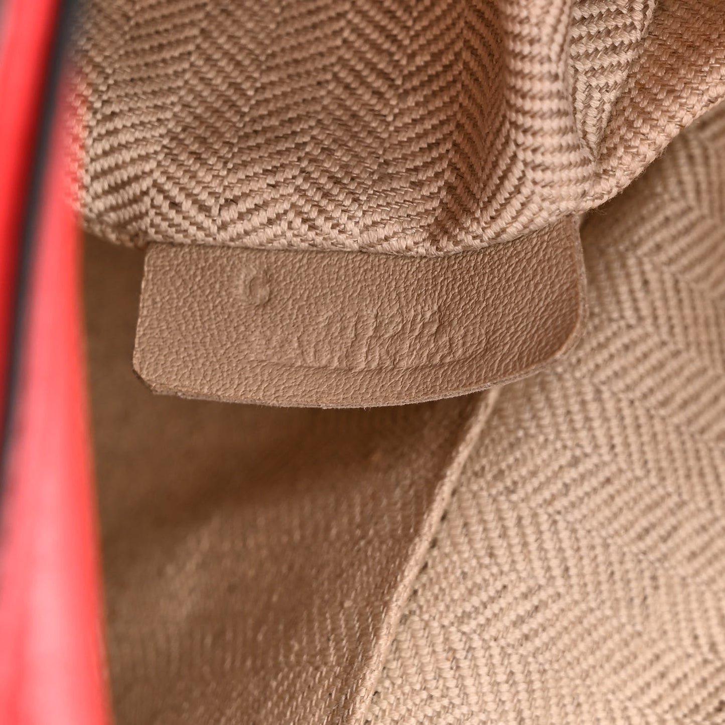 Calfskin Small Puzzle Bag Scarlet