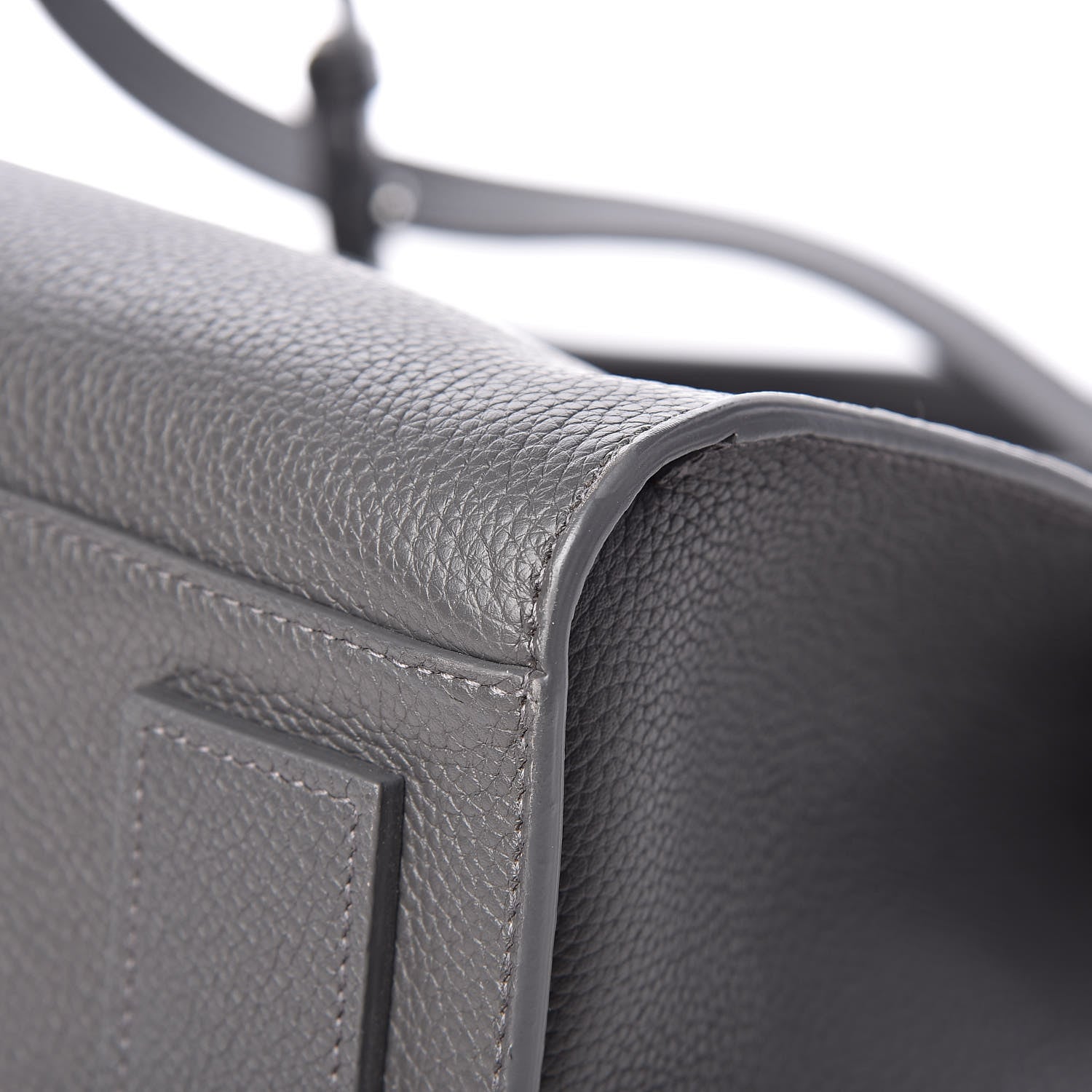 Saint Laurent Grained Calfskin Small Supple Sac De Jour Grey 12 of 15