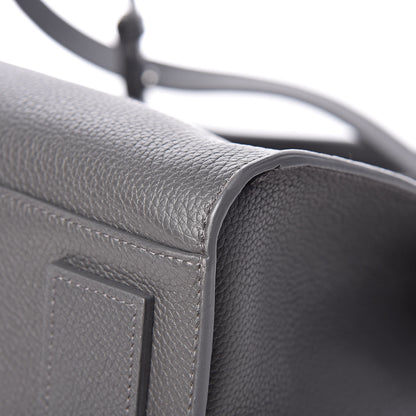 Saint Laurent Grained Calfskin Small Supple Sac De Jour Grey 12 of 15