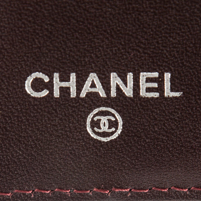 Chanel Caviar Quilted Compact French Flap Wallet Black 6 of 8