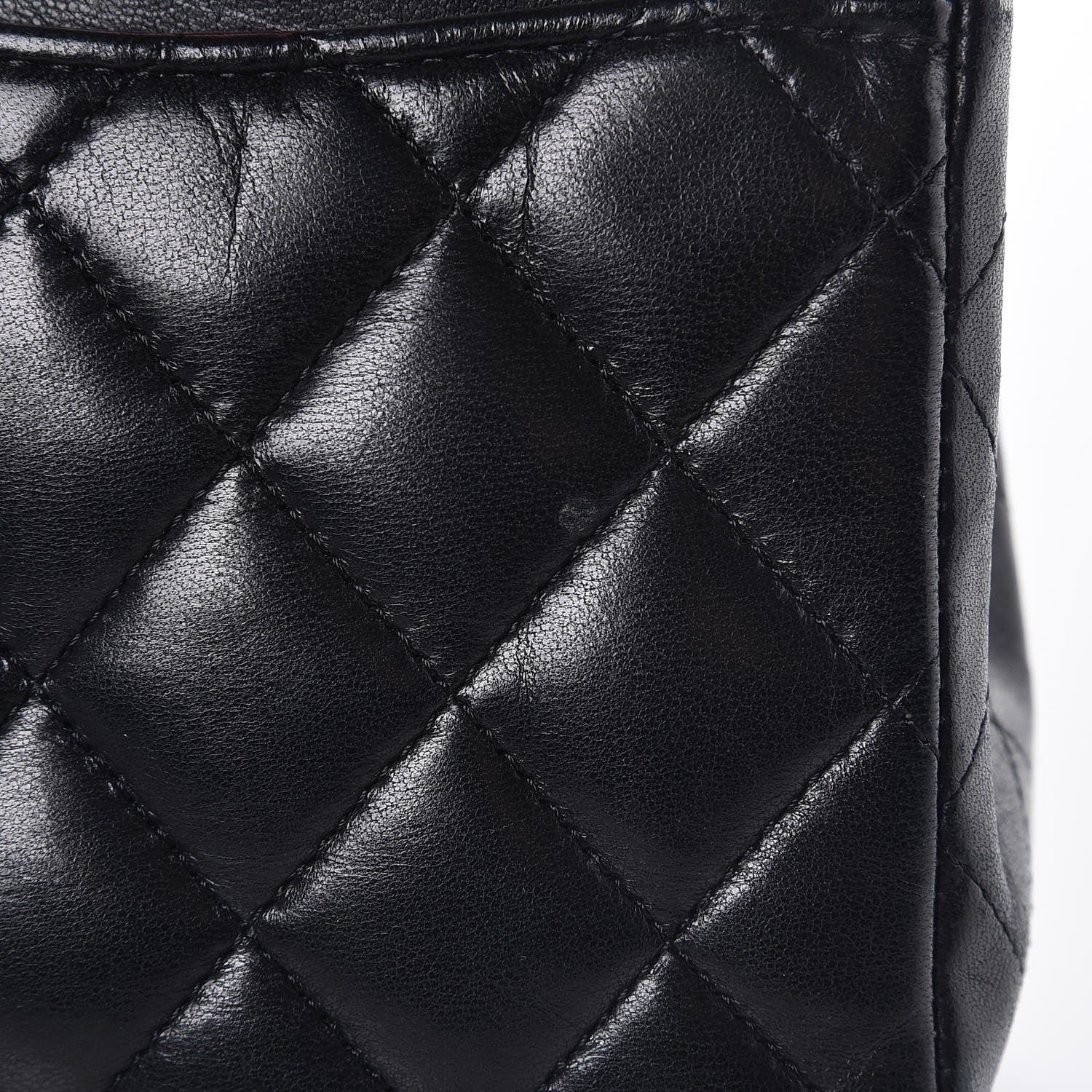 Chanel Lambskin Quilted Small Double Flap Black 11 of 16