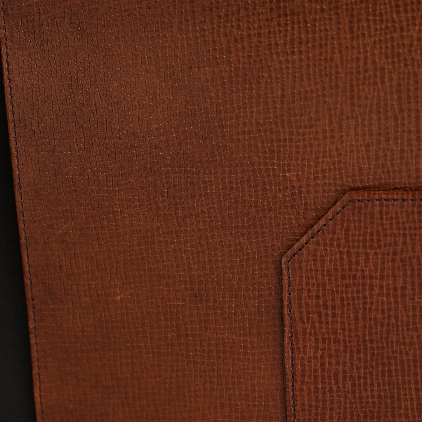 Zucca Spalmati Zip Around Document Holder Tobacco