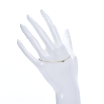 Tiffany 18K Yellow Gold Diamond .08ct Elsa Peretti Diamonds by the Yard Bracelet 2 of 5
