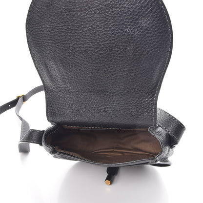 Chloe Calfskin Mini Marcie Round Crossbody Bag Black 5 of 10