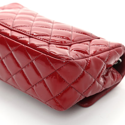 Chanel Patent Calfskin Quilted Mini Rectangular Flap Red 11 of 23