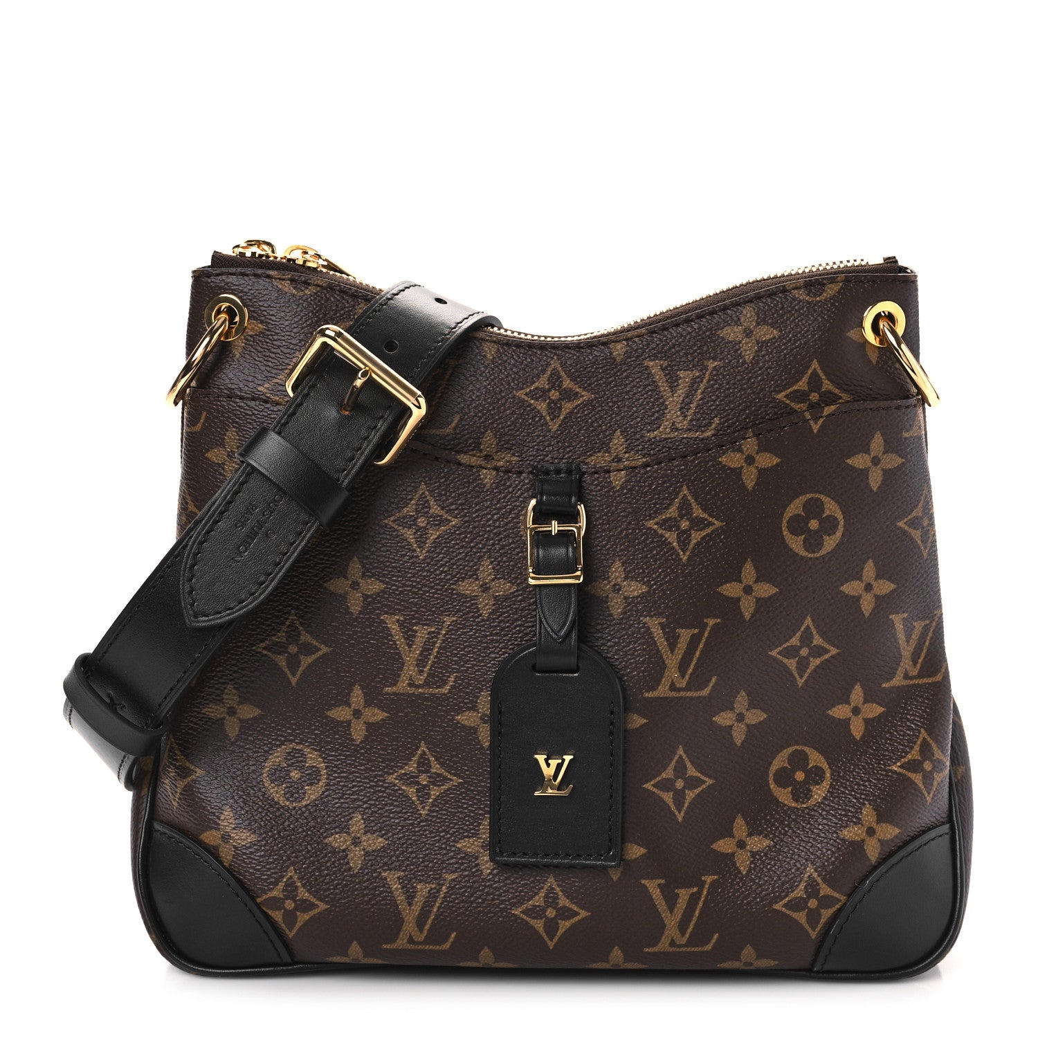 Louis Vuitton Monogram Odeon PM Black 1 of 8
