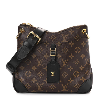 Louis Vuitton Monogram Odeon PM Black 1 of 8