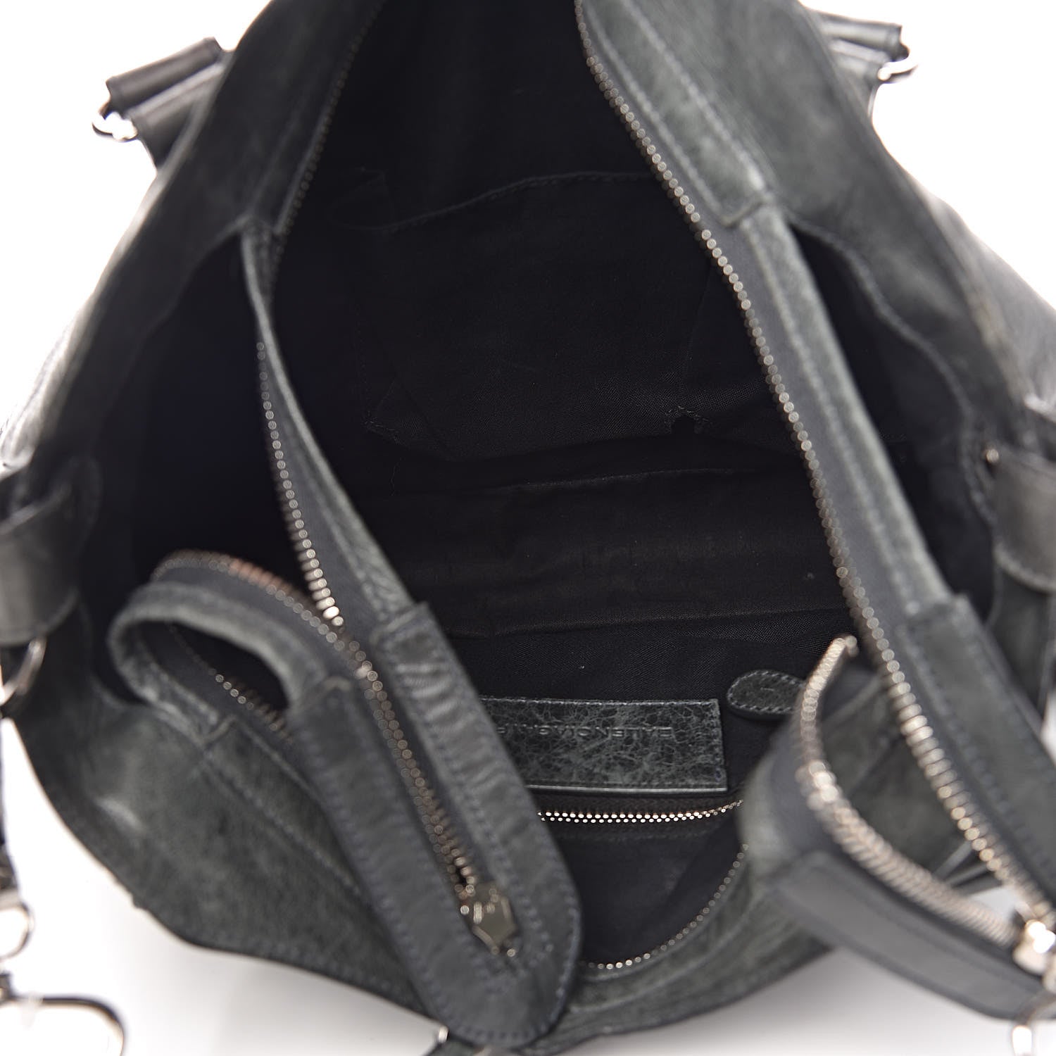 Balenciaga Agneau Giant 12 Silver Hardware Town Anthracite 7 of 11
