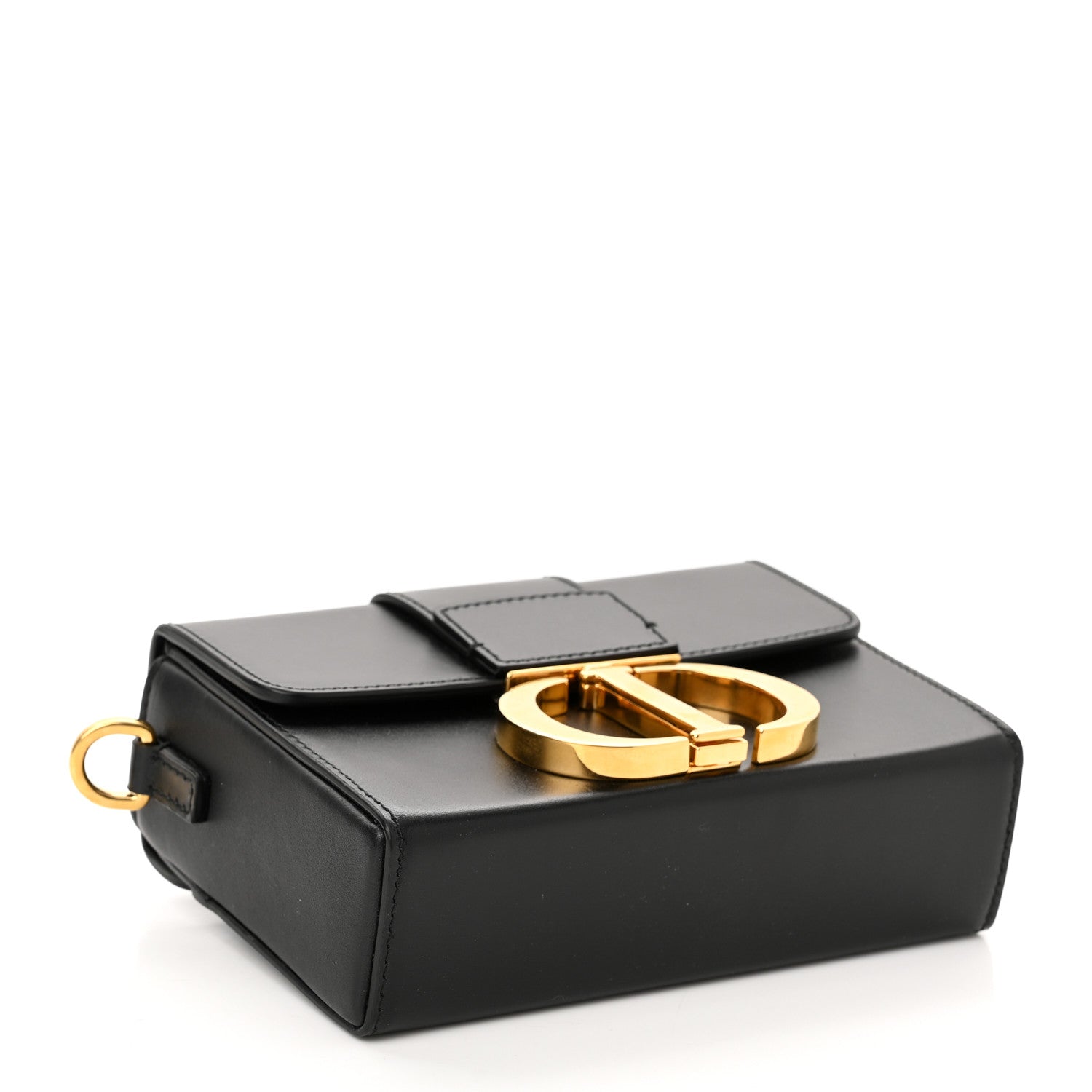 Christian Dior Box Calfskin 30 Montaigne Box Bag Black 4 of 10