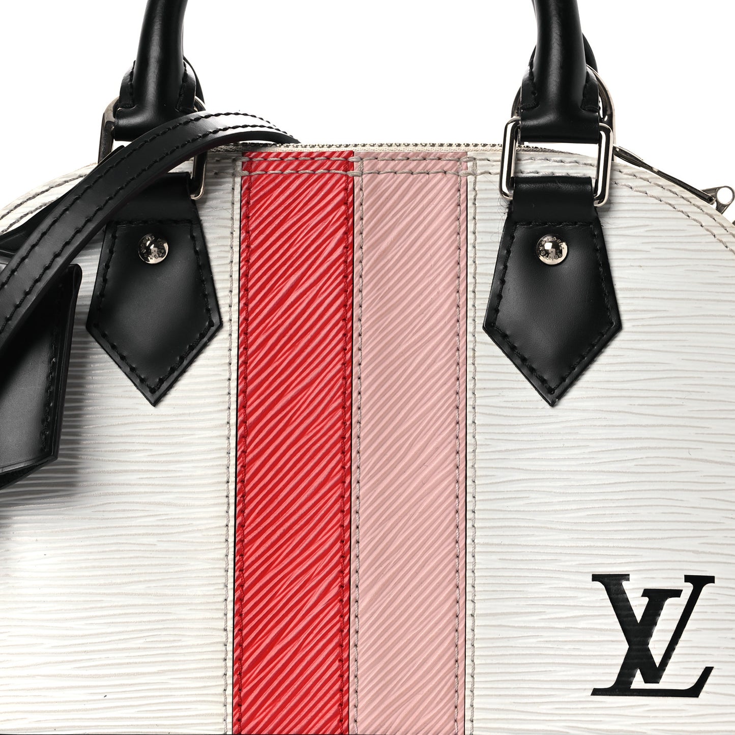 Epi Stripe Alma BB Red Pink