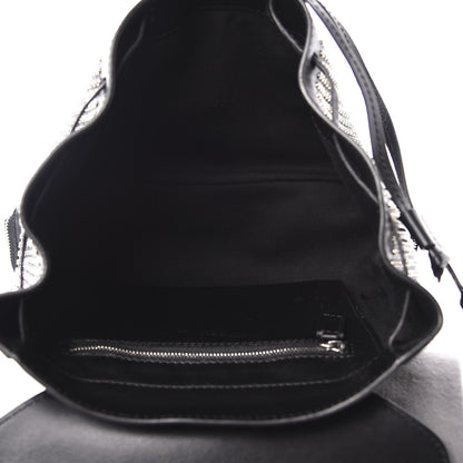 Alexander McQueen Calfskin Grommet Backpack Black 4 of 8