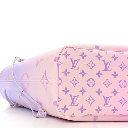 Louis Vuitton Monogram Giant Spring In The City Neverfull MM Sunrise Pastel 9 of 10