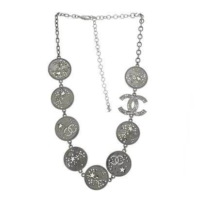 Chanel Ruthenium Crystal Star CC Necklace 1 of 4