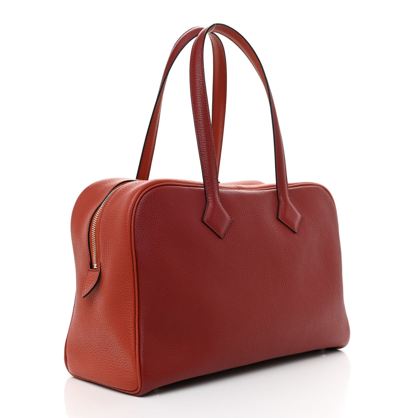 Taurillon Clemence Bi-Color Victoria II 35 Rouge H Brique