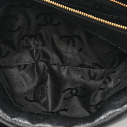 Chanel Caviar CC Shoulder Bag Black 7 of 12