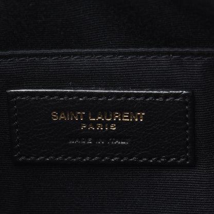 Saint Laurent Lambskin Monogram Lou Camera Bag Burgundy 6 of 14