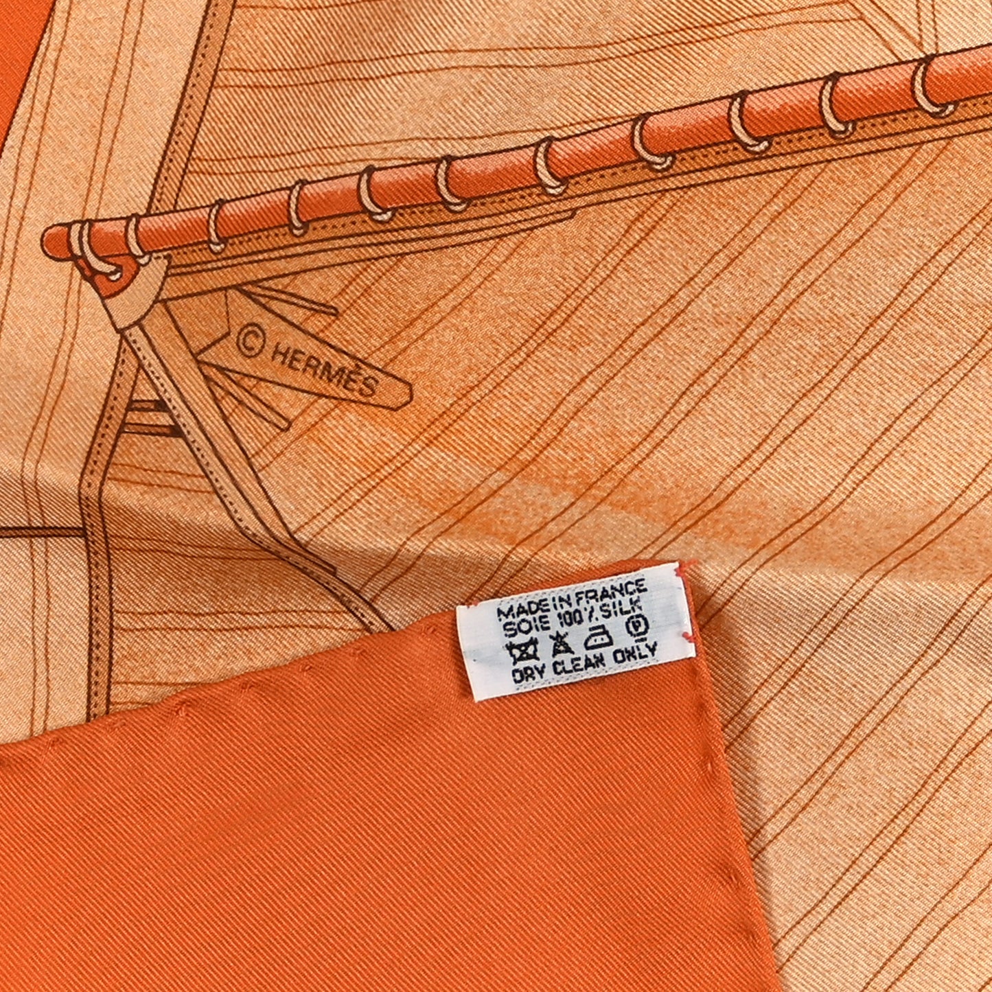 Silk Vent Portant Scarf 90
