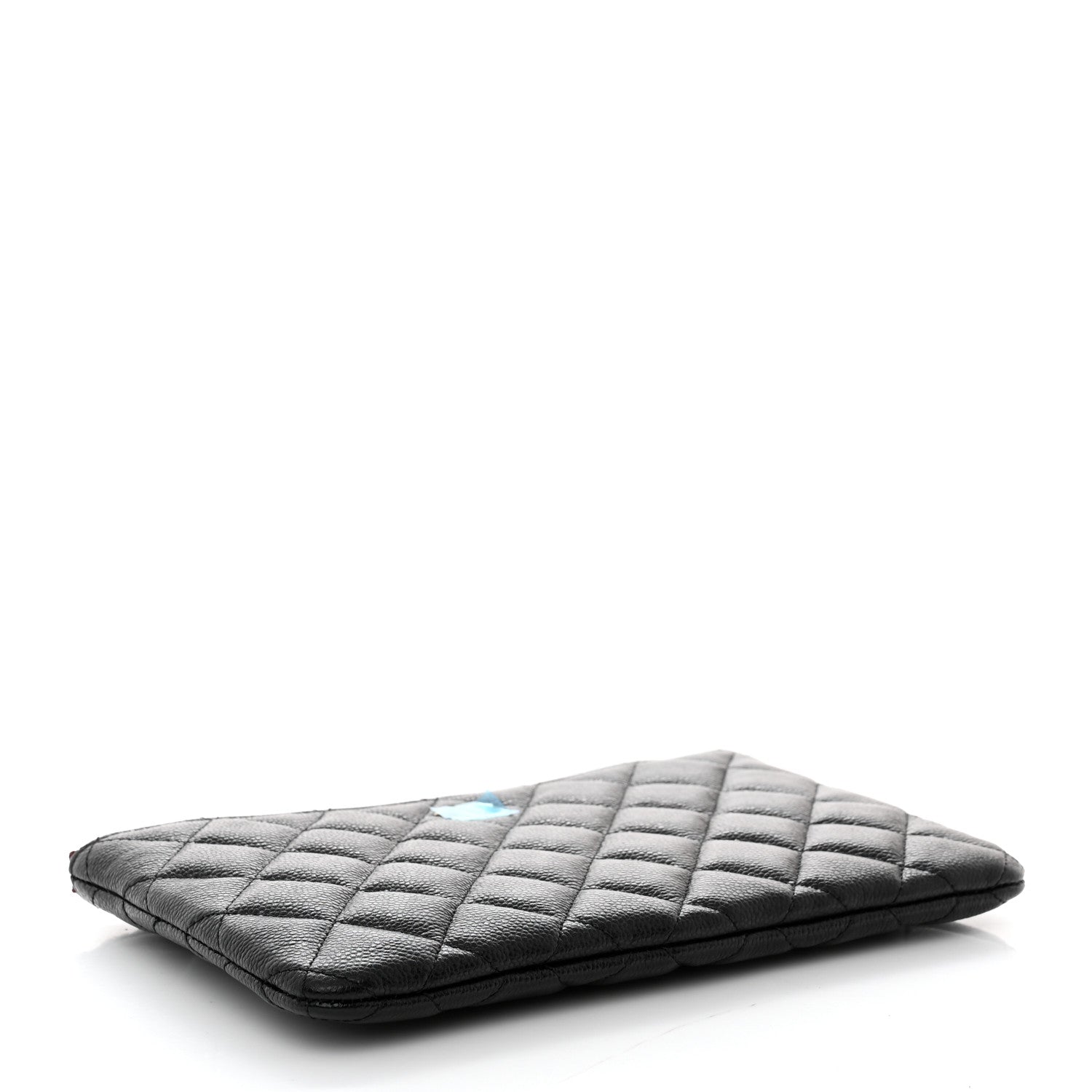 Chanel Caviar Quilted Cosmetic Case Black 4 of 8