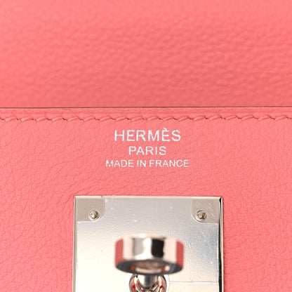 Hermes Evercolor Verso Kelly Retourne 28 Rose D'ete Terre Battue 6 of 11
