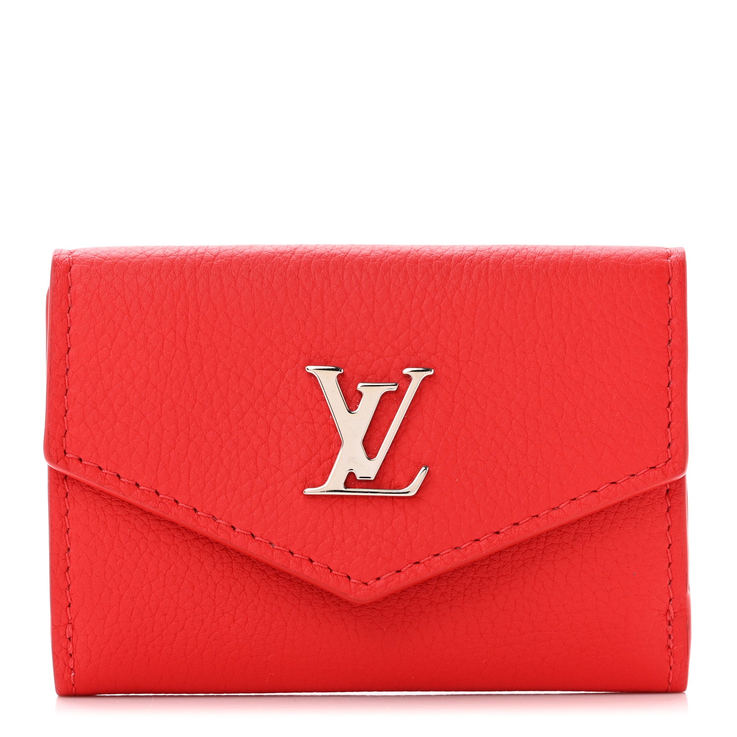 Louis Vuitton Calfskin Lockmini Wallet Kabuki 1 of 7