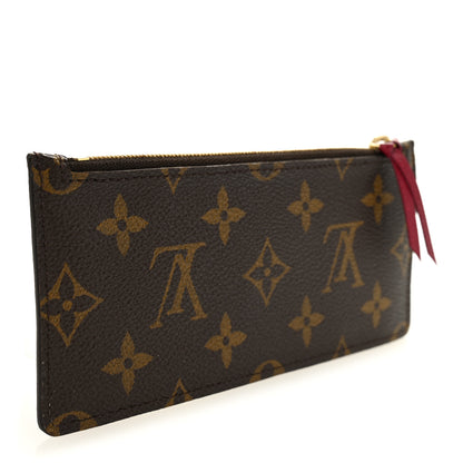 Louis Vuitton Monogram Josephine Wallet Zippered Insert Fuchsia 3 of 7
