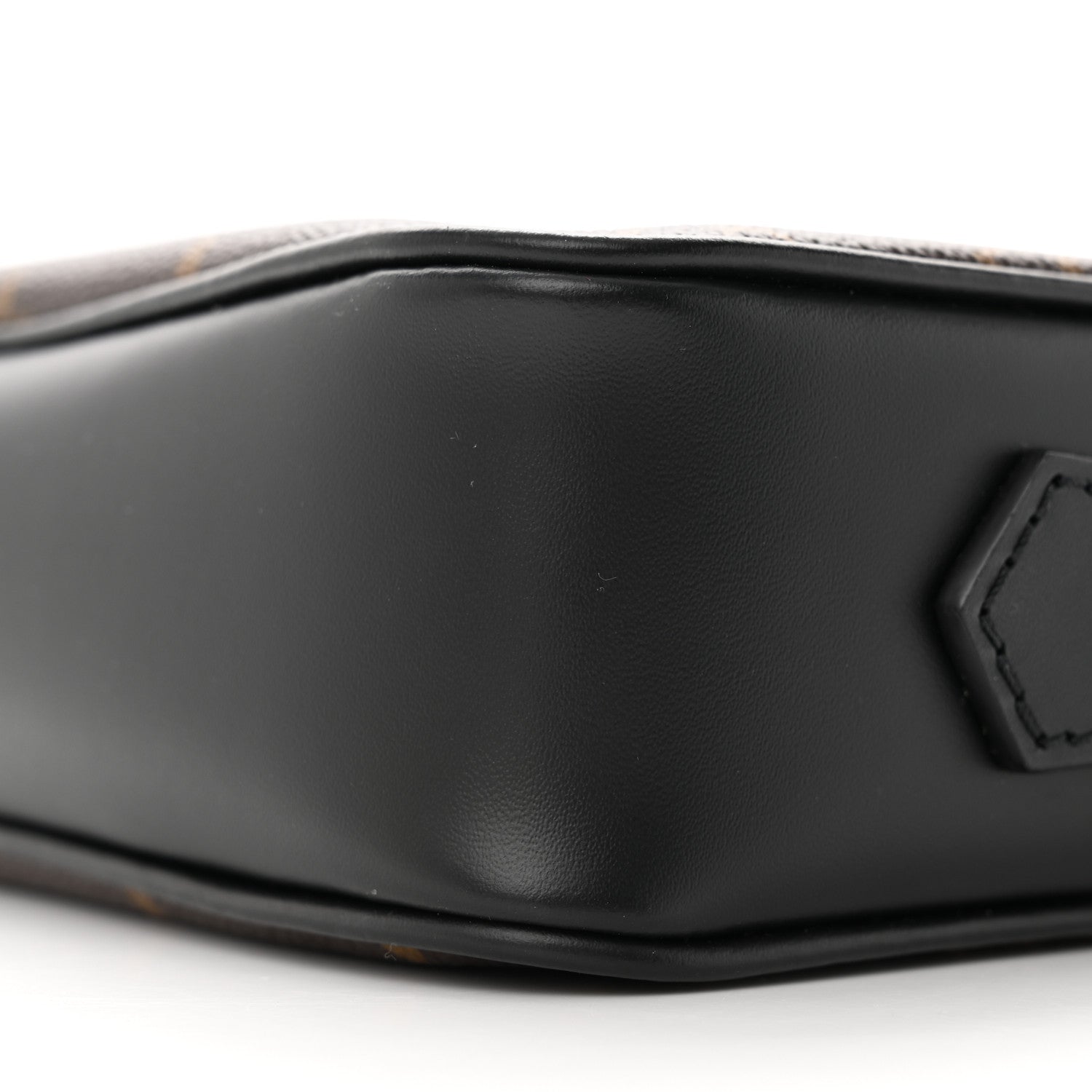 Louis Vuitton Monogram Macassar Kasai Clutch Black 9 of 12
