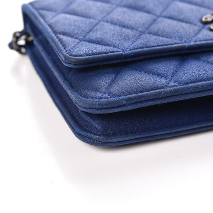 Chanel Iridescent Calfskin Quilted Wallet on Chain WOC 12 of 15
