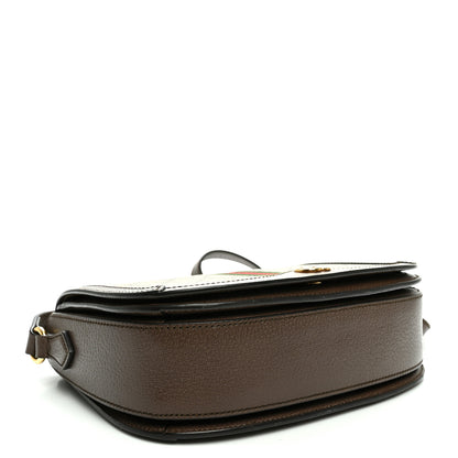 Gucci GG Supreme Monogram Web Small Ophidia Flap Messenger Bag Brown 4 of 11