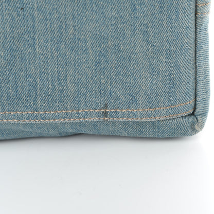 Gucci Denim Medium Soho Chain Shoulder Bag Blue 13 of 17
