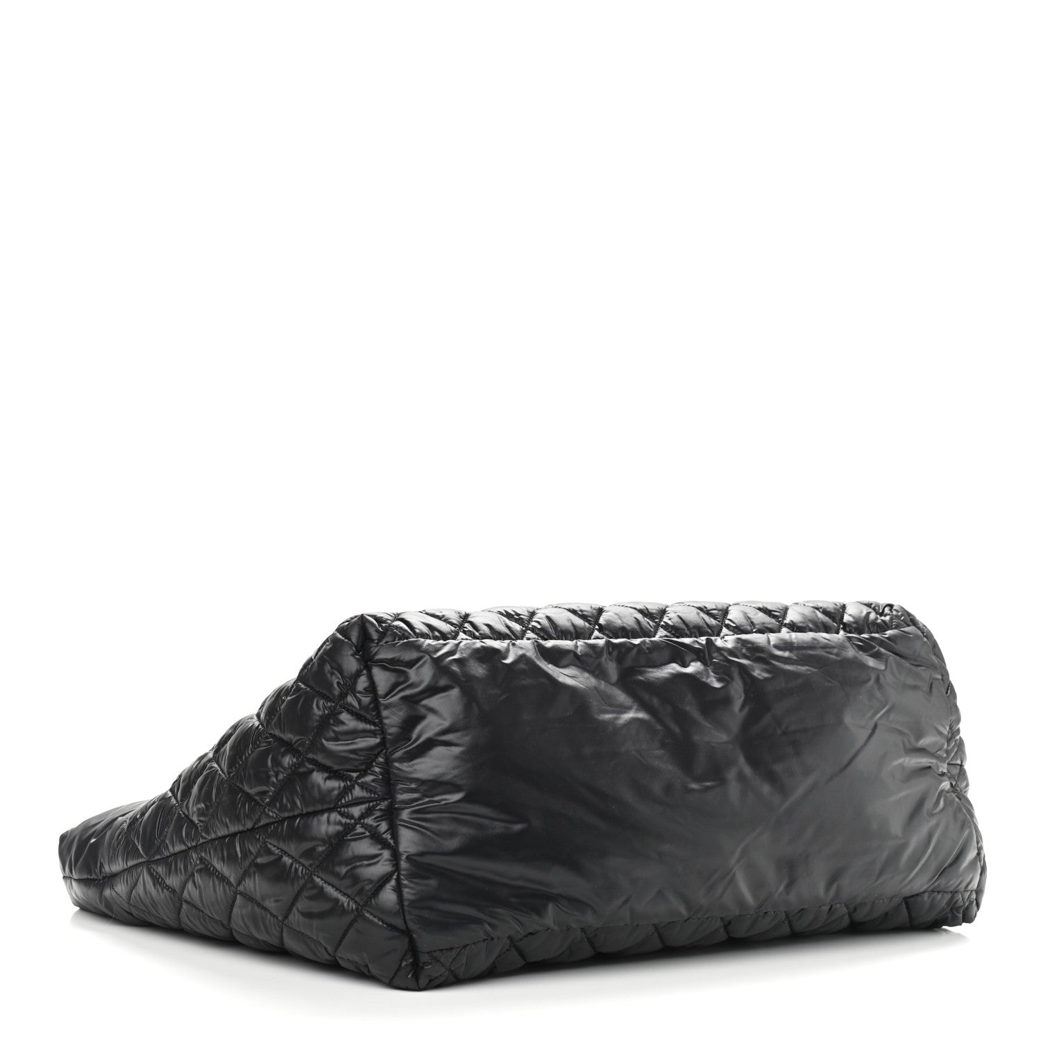 Chanel Nylon Quilted Large Coco Cocoon Tote Black 4 of 13