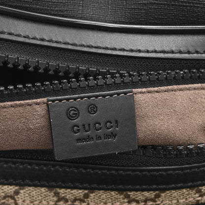 Gucci GG Supreme Monogram Belt Bag Black 6 of 11