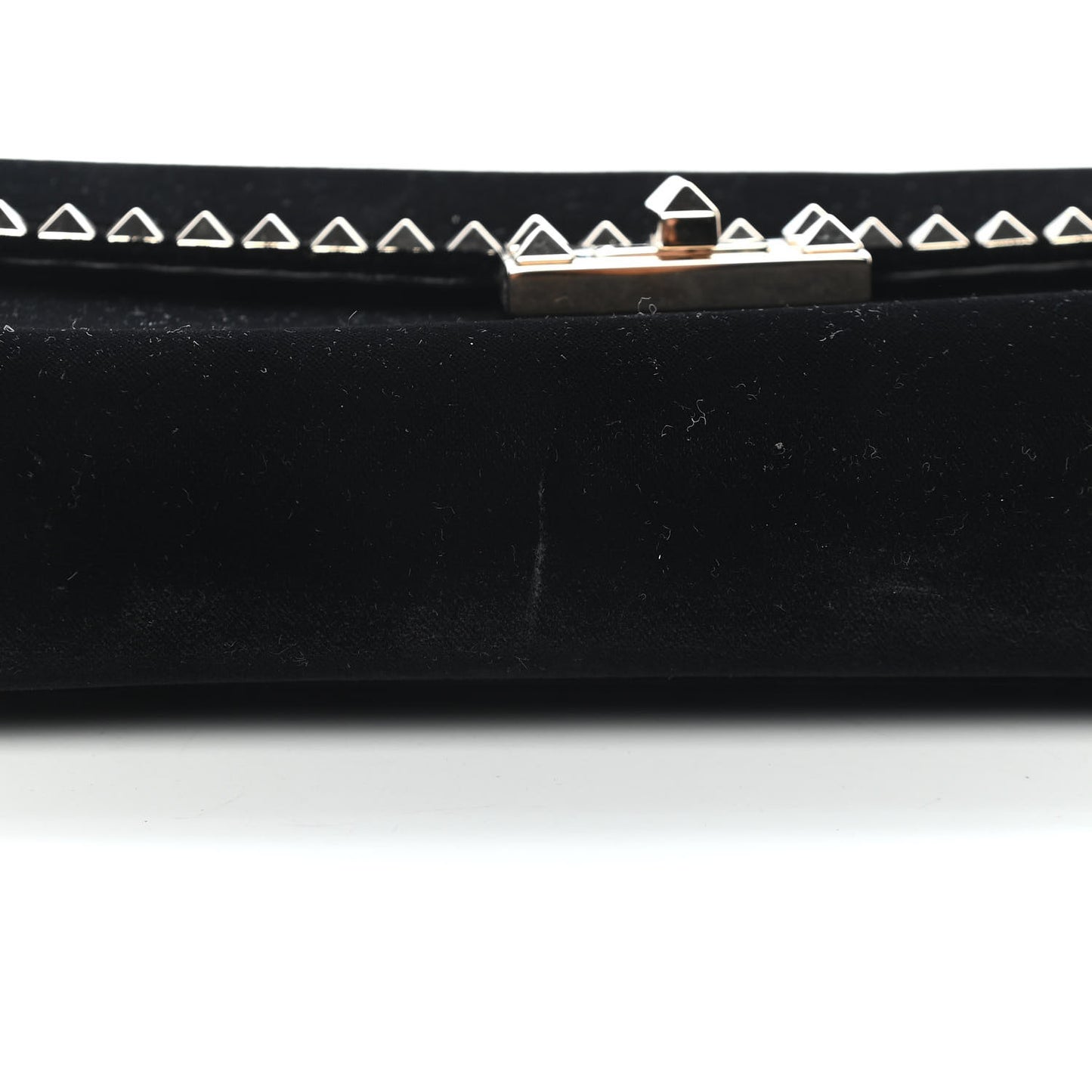 Velvet Rockstud No Limit Shoulder Bag Black