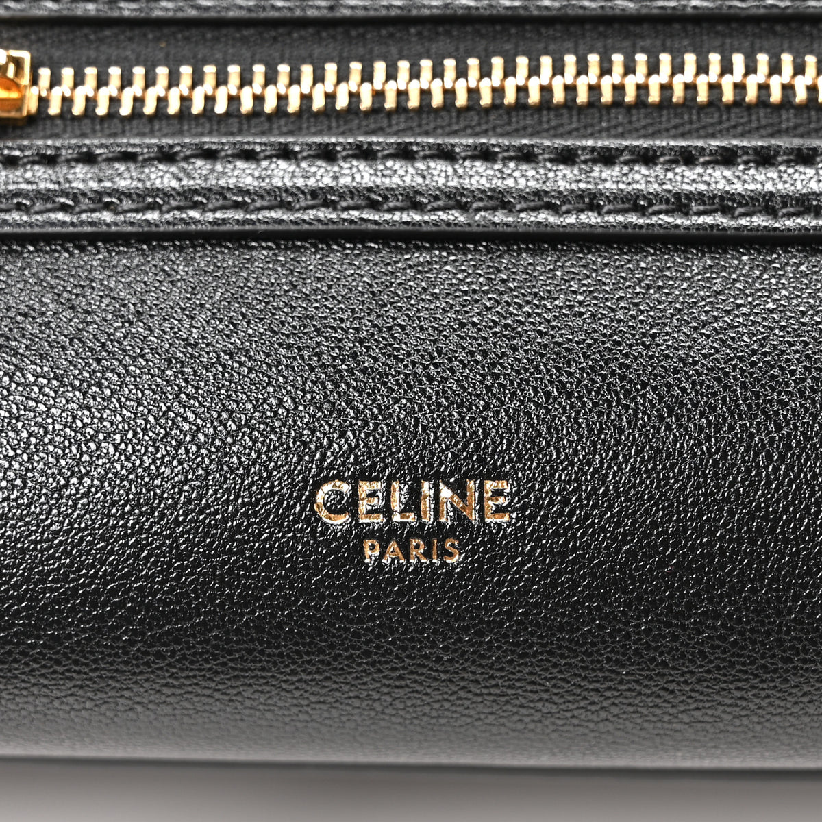 Supple Shiny Lambskin Little New Luggage Black
