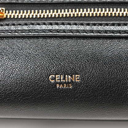 Celine Supple Shiny Lambskin Little New Luggage Black 6 of 10