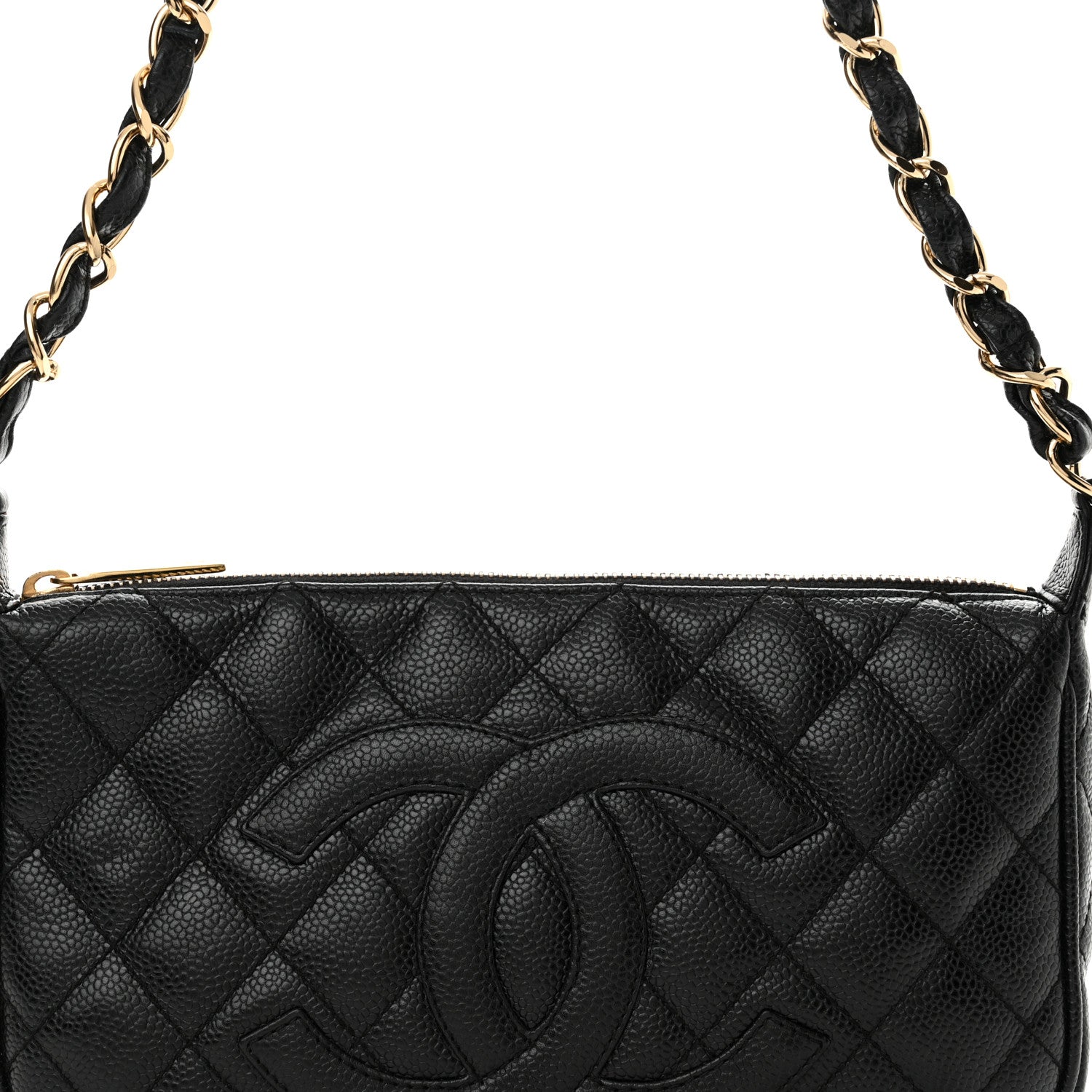 Chanel Caviar Quilted Timeless CC Shoulder Bag 8 of 13