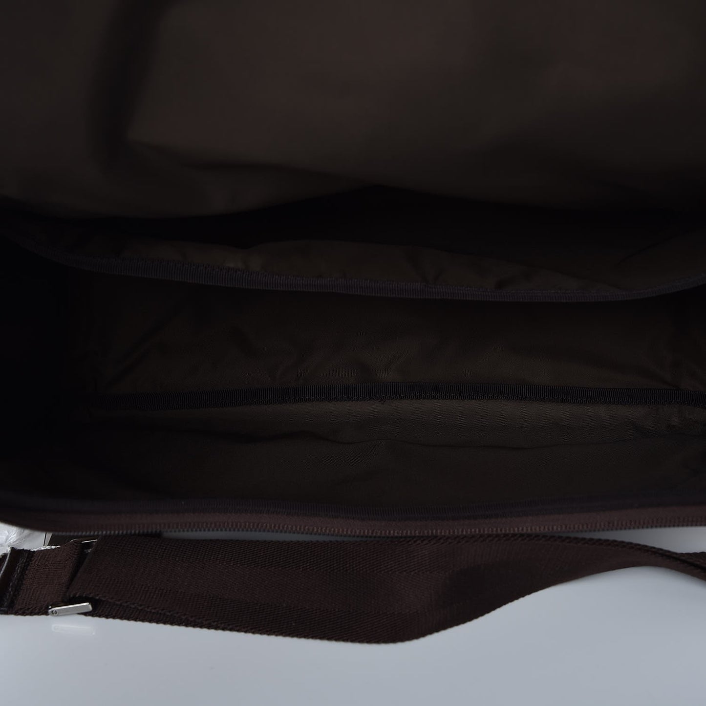 Monogram Natural Pigskin Large Diaper Bag Beige Ebony Cocoa Dark Chocolate
