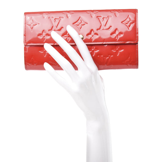 Vernis Sarah Wallet Rouge Grenadine