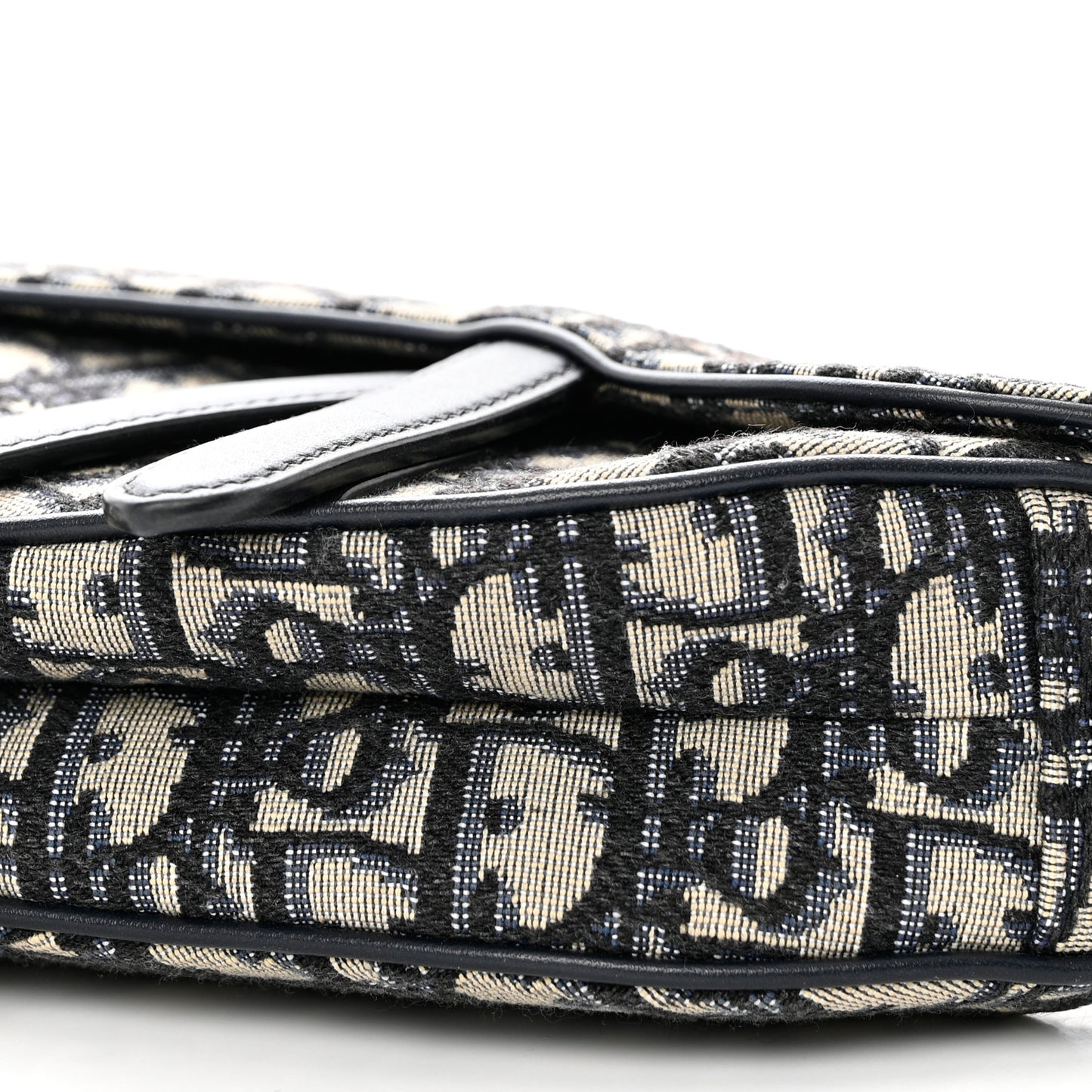 Oblique Mini Saddle Bag Blue