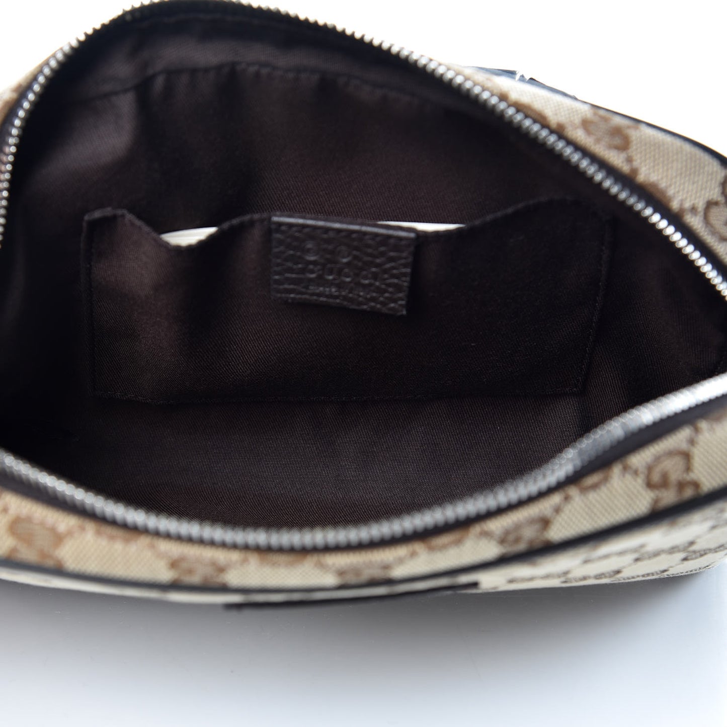 Monogram Belt Bag Dark Brown