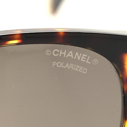Chanel Acetate Pantos Cat Eye Sunglasses 5448 Tortoise 7 of 8