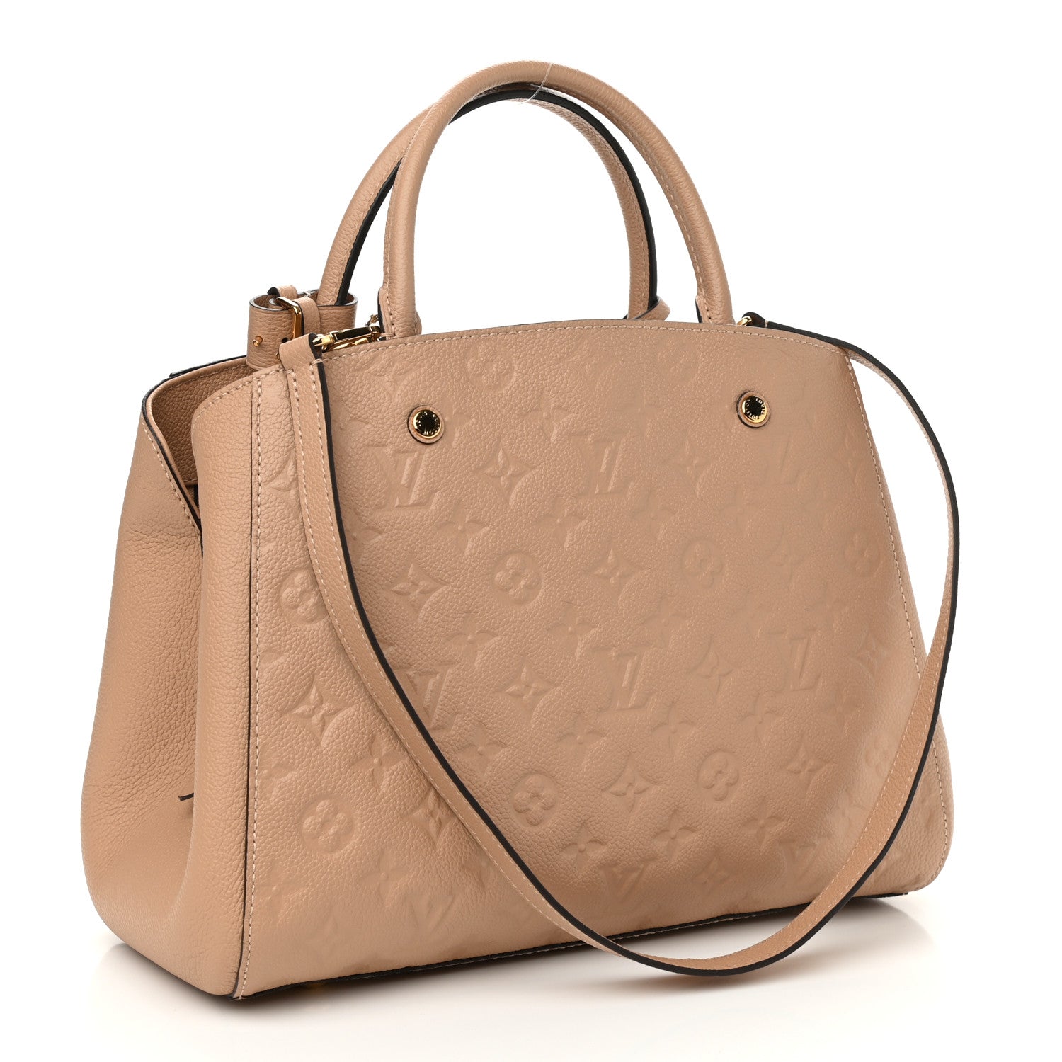 Louis Vuitton Empreinte Montaigne MM Papyrus 3 of 10